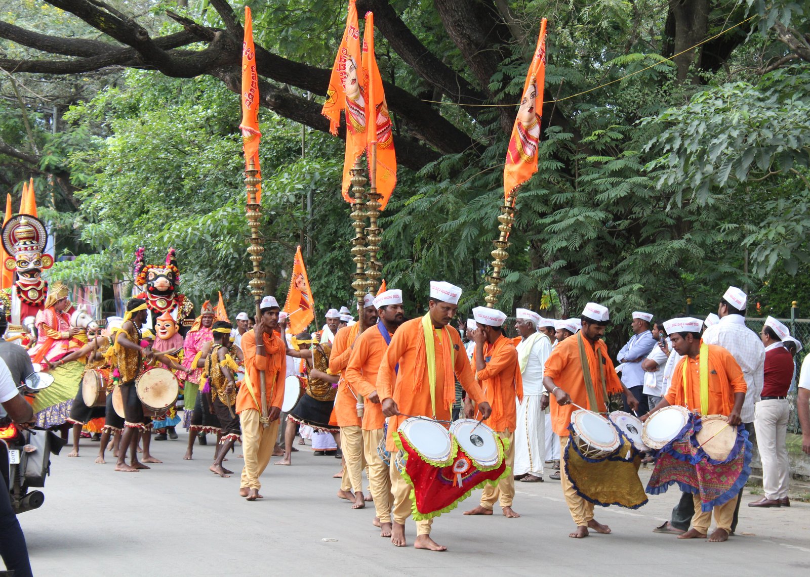 Traditional Durgamba Jatre festival in Davanagere